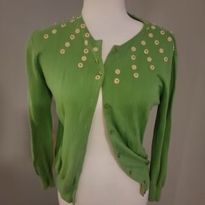 Marc Jacobs Green Cardigan Sweater